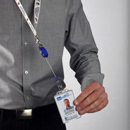 Clip and ID badge holder
