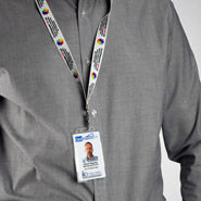 Clip and ID badge holder